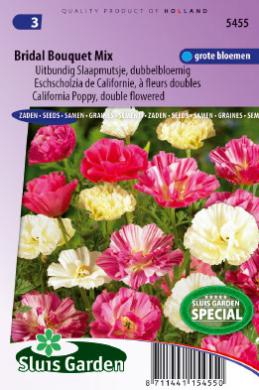 California poppy Bridal Bouquet Mix (Eschscholzia) 200 seeds