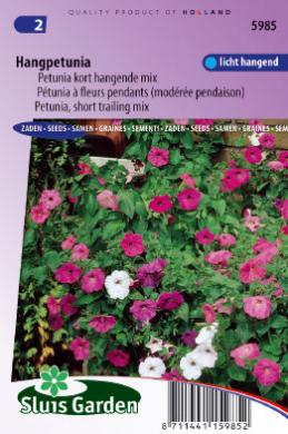 Petunia, Hangpetunia Mix - 1500 zaden SL